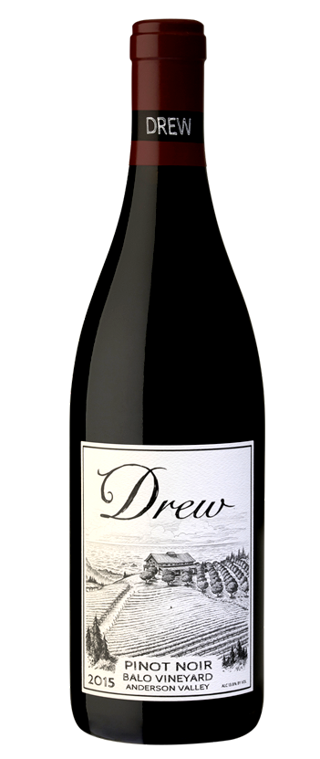 2015 Balo Vineyard Anderson Valley Pinot Noir from Drew Family Cellars